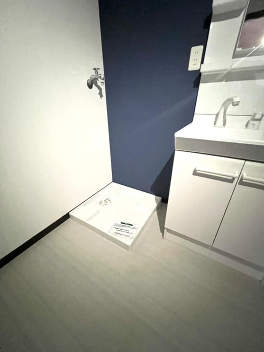 洗濯機置場 ロジュマン名瀬