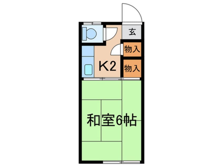 間取図 武蔵野ハイツ