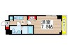 Ｓ－ＦＯＲＴ船橋本町 1Kの間取り