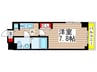 Ｓ－ＦＯＲＴ船橋本町 1Kの間取り