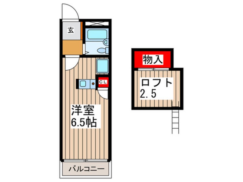 間取図 エステート南浦和