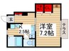 ビオーレ 1Kの間取り