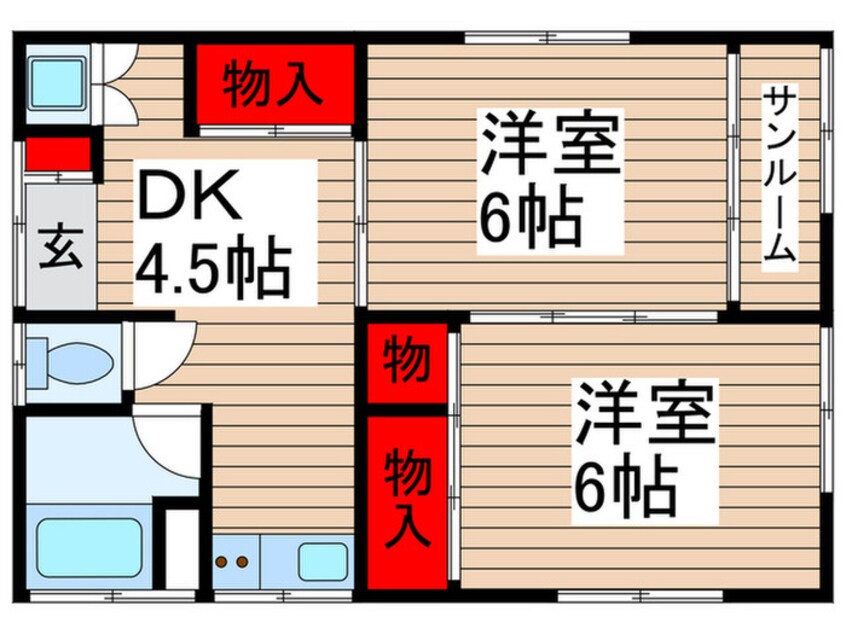 間取図 貸戸建住宅