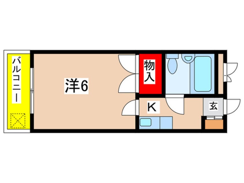 間取図 サンアベニュ－雅