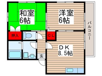 間取図 パイントリーⅣ