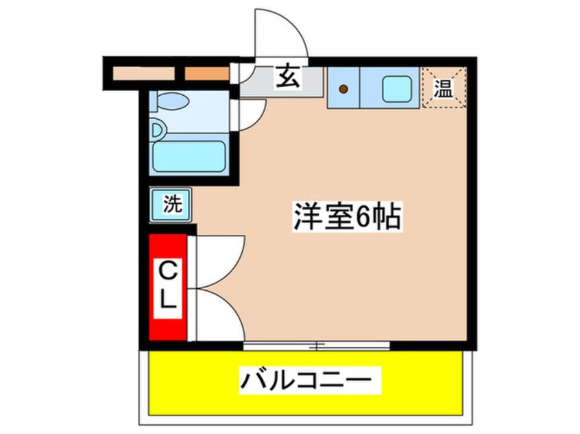 間取図 スカイコ－ト向ヶ丘遊園（104）