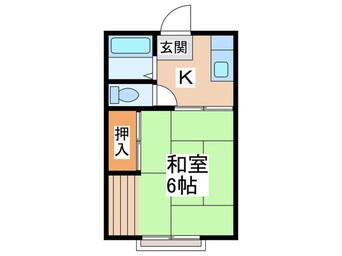 間取図 コーポ山王