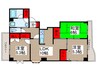 メゾンリヴァ－ベル 3LDKの間取り