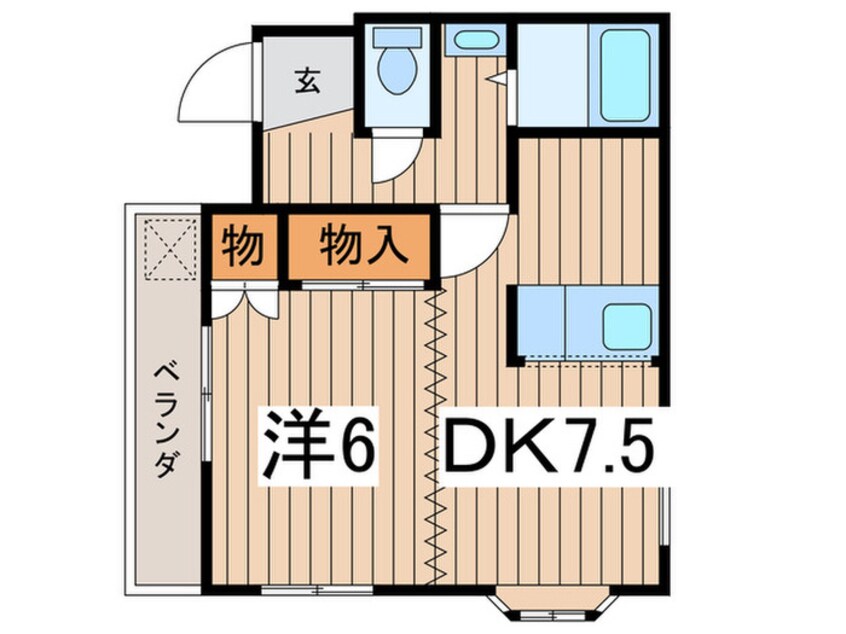 間取図 クイーンシップ・レジーナ