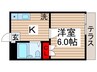 ロックフィールド末広 1Kの間取り