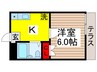 ロックフィールド末広 1Kの間取り
