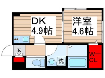 間取図 プランタン村上