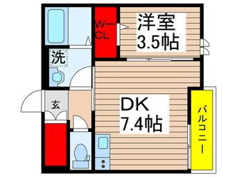 間取図 プランタン村上