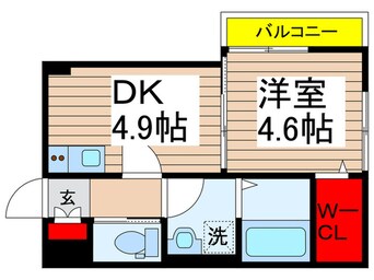 間取図 プランタン村上