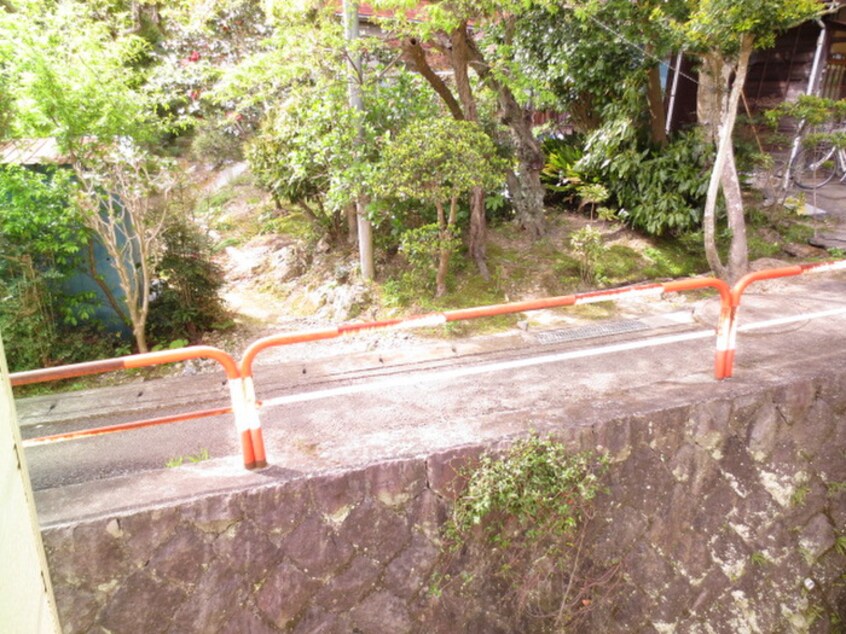 室内からの展望 サンクレスタ山の根