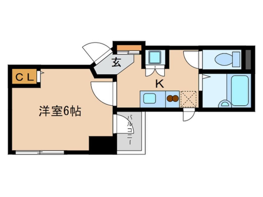 間取図 ﾌｫﾙﾄｩﾅ文京後楽園(903)