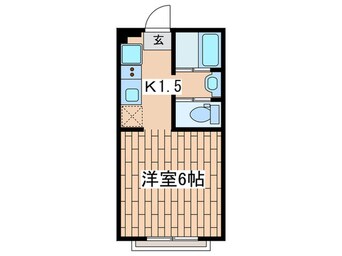 間取図 AZEST-RENT西調布