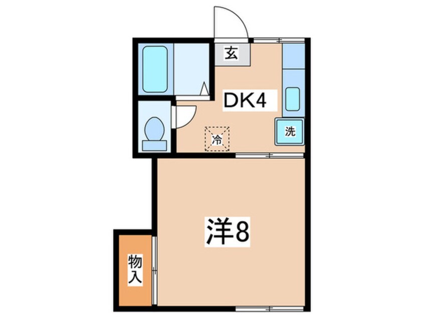 間取図 エルフォルグ北里