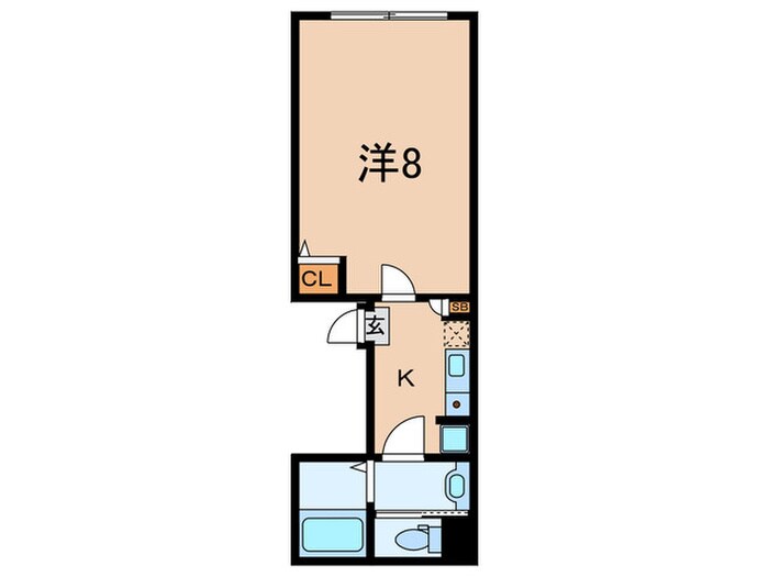 間取り図 Grazia武蔵小山