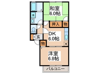 間取図 サニ－ハウス
