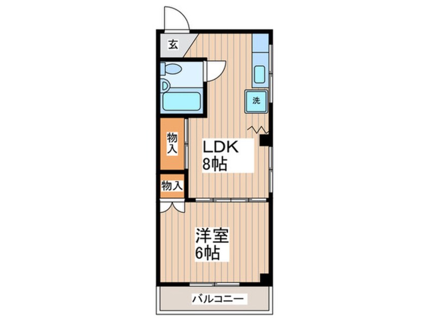 間取図 シャト－松阪
