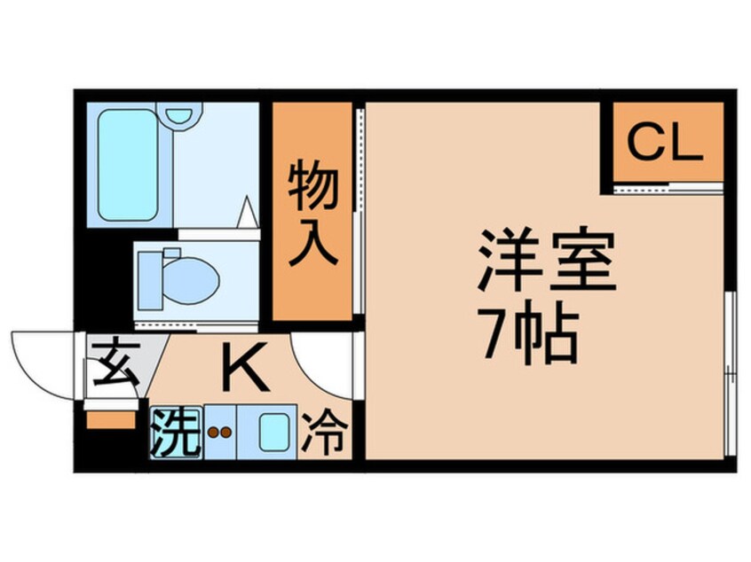 間取図 グリーンハイツ小右衛門