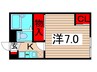 グリーンハイツ小右衛門 1Kの間取り