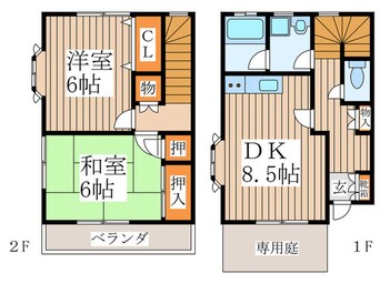 間取図 富士第三ハイツ