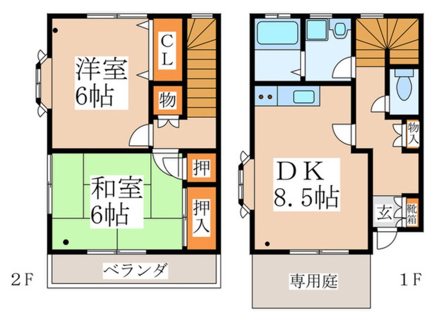 間取図 富士第三ハイツ