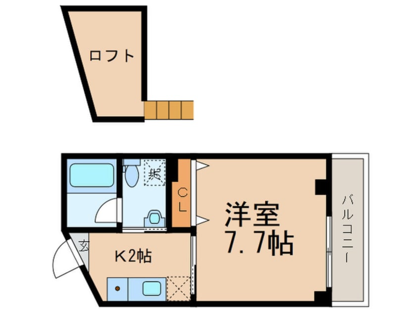 間取図 カーサ国土石神井公園