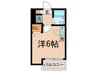 グランディール品川 1Rの間取り