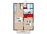 ロジュマン 1LDKの間取り
