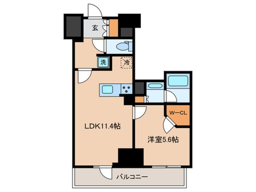 間取図 ベルファース神田神保町