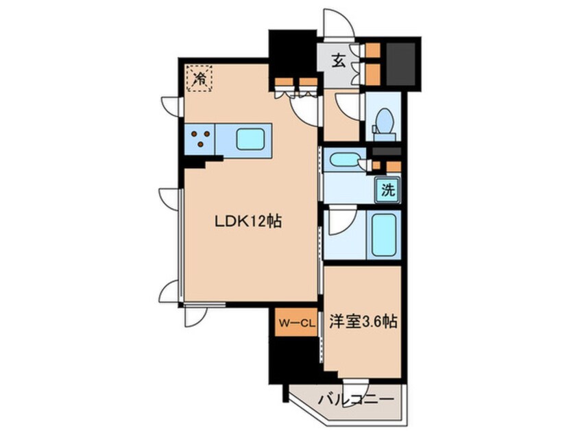 間取図 ベルファース神田神保町