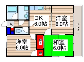 間取図 カーサコリーナ