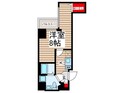 コスモリード錦糸町の間取図