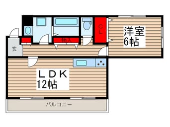 間取図 サンパティークメゾン