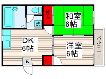 間取図 ﾒｰﾌﾟﾙﾊｲﾂ