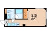 Decor Bloccoときわ台 1Rの間取り