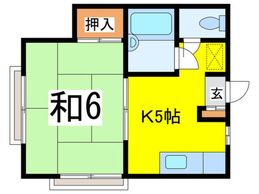 間取図 メゾンオオツカ