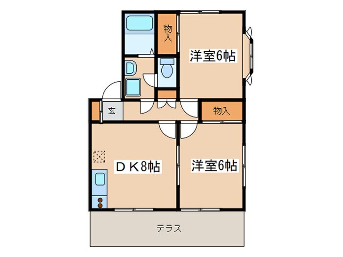 間取り図 メゾン成瀬