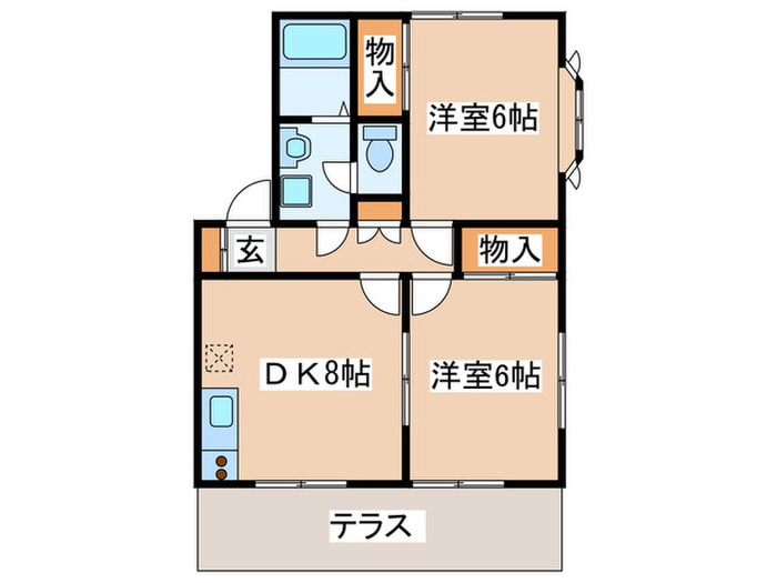 間取り図 メゾン成瀬