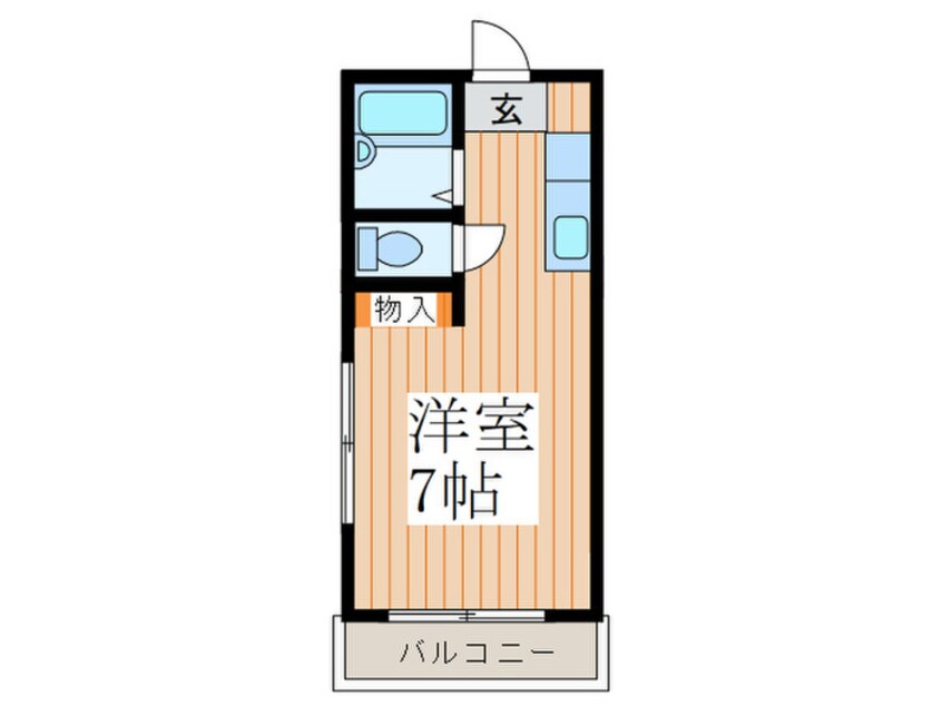 間取図 ホワイトハイム桂