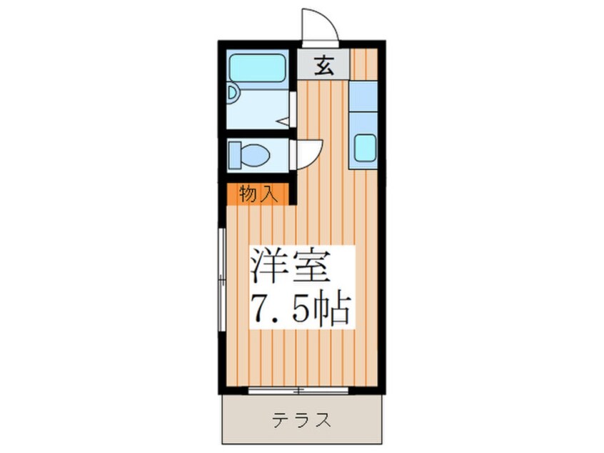 間取図 ホワイトハイム桂