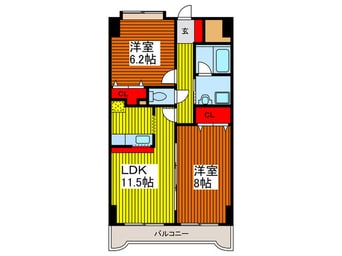 間取図 ベルグランツ
