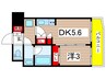 ﾊﾟｰｸｱｸｼｽ東陽町ﾚｼﾞﾃﾞﾝｽ 1DKの間取り