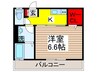 Ｒ－ＦＩＶＥ 1Kの間取り