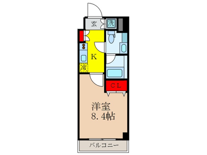 間取り図 グランハイツ東中野