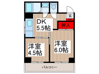 間取図 エスポア－ルときわ