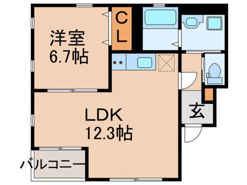 間取図 プランタン
